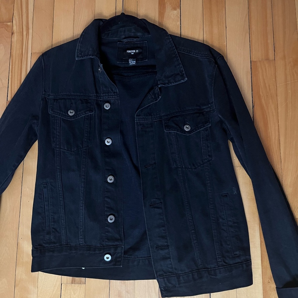Black Denim Jacket